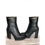 Love Moschino Leather Ankle Boots