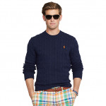 Polo Ralph Lauren Navy Cashmere Sweater 1