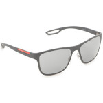  Prada Sunglasses Grey Rubber frame and Dark Grey lens