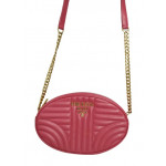 Prada Oval Diagramme Quilted Crossbody Bag