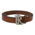 Ralph Lauren RL Logo Buckle Leather Belt