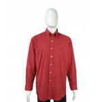 Ralph Lauren Blake Red Small Checks Cotton Shirt