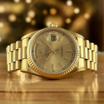 Rolex Day-Date 36MM 18K Yellow Gold with Champagne Dial
