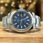 Rolex Datejust II 41MM Blue Dial Steel Automatic Watch