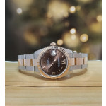 Rolex Datejust 31MM Steel and Gold Chocolate Dial