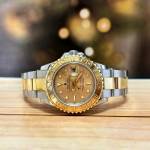 Rolex Yacht-Master 29MM Ladies Steel & Yellow Gold Champagne Dial
