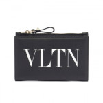 Valentino VLTN Logo Coin Purse and Card Case