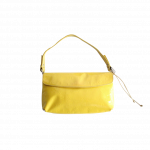 Salvatore Ferragamo Patent Yellow Shoulder Bag