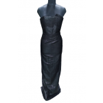 Roland Mouret Cimex metallic textured cotton-blend gown