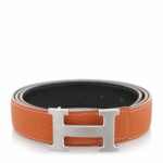 Hermes Reversible H Buckle 38 MM Men's Belt