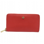 Tory Burch Robinson Leather Continental Zip Wallet