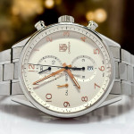 Tag Heuer Carrera Chronograph 43 MM White Dial