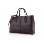 Tods D-Styling Medium Leather Shopping Bag