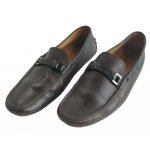 Tods Gommino Brown Leather Loafer