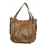 Tods Beige Leather G-Line Easy Sacca Tote