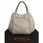 Tods Shade Leather Tote
