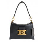 Tods Kate Black Leather Small Shoulder Bag