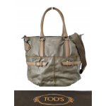Tods Coated Canvas G-Line Sacca Satchel