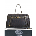 Versace Jacquard Boston Bag