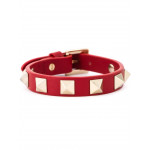 Valentino Rockstud Bracelet, Red