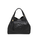 Gucci Soho Black Leather Shoulder Bag