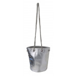 Jean Paul Gaultier Metallic Silver Bucket Bag with Chain Straps