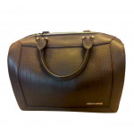 Roberto Cavalli Leather Bowling Bag