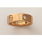 Cartier Ring18 Karat Gold Diamond Cartier Love Ring