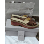 Jimmy Choo Panna Wedge Sandals
