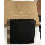 Burberry House Check Leather International Bifold Wallet