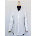 Burberry Women's Check White Shirt