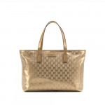 Gucci Gold Signature GG Imprime Tote Bag