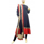 Sabyasachi Black and Red 3 Peice Suit