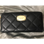 Michael Kors Black Quilted Wallet
