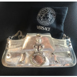 Versace Leather Chain Shoulder Bag