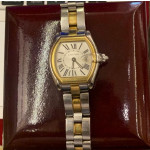Cartier Roadster W62026y4 18K Gold and Stainless Steel Ladies Watch