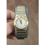 Omega Yellow Gold and Silver Constellation Watch