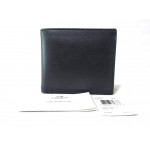 Coach Sport Calf Leather Compact Id Wallet