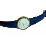 West End Blue Strap Leather Mens Watch