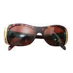 Chanel CC Brown Tortoise Shell Sunglasses