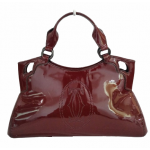 Cartier Red Patent Leather Small Marcello De Cartier Bag