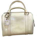 Christian Dior Off White Boston Polochon Handbag