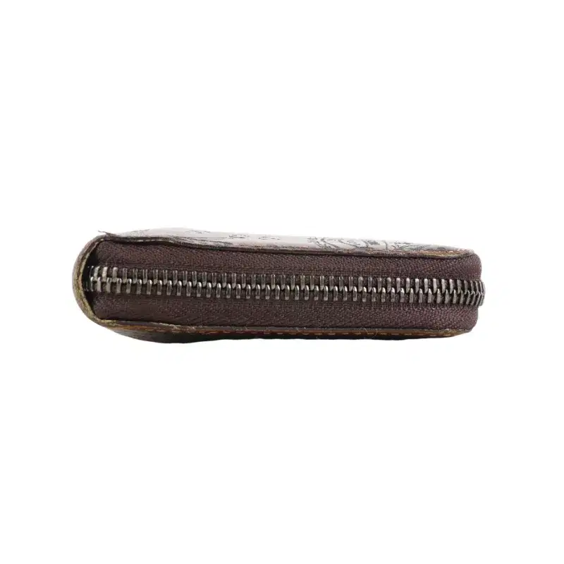 Berluti Itauba Scritto Leather Long Zipped Wallet- Luxepolis
