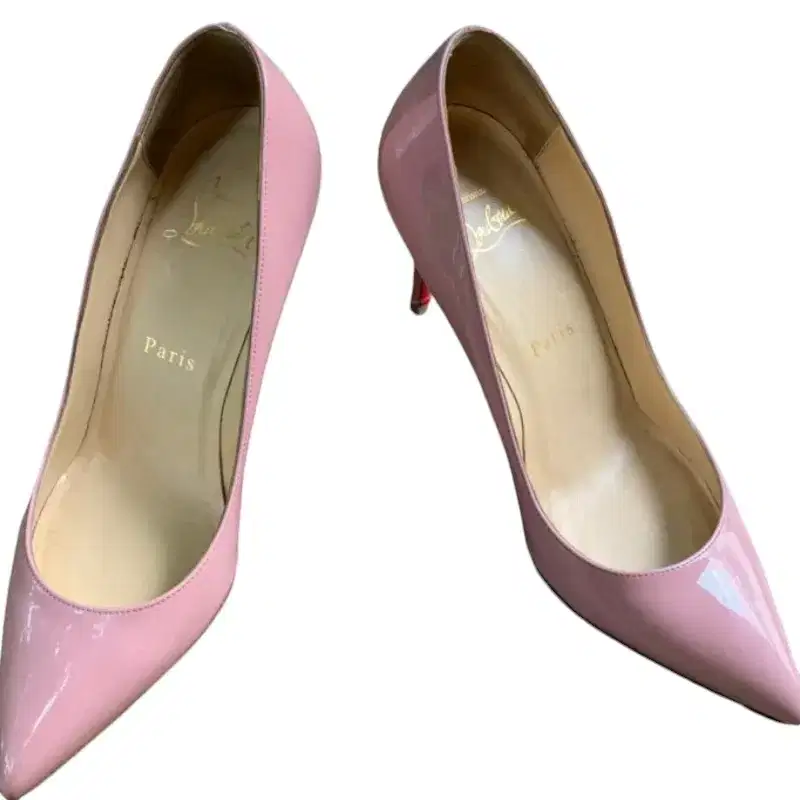 Christian Louboutin Patent Leather Pointy Toe Pumps