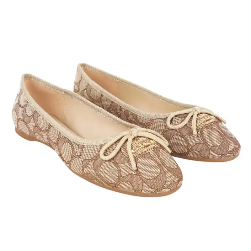 靴 COACH   ALINA LEATHER BALLET COACH Alina Ballet | Shipzee.com