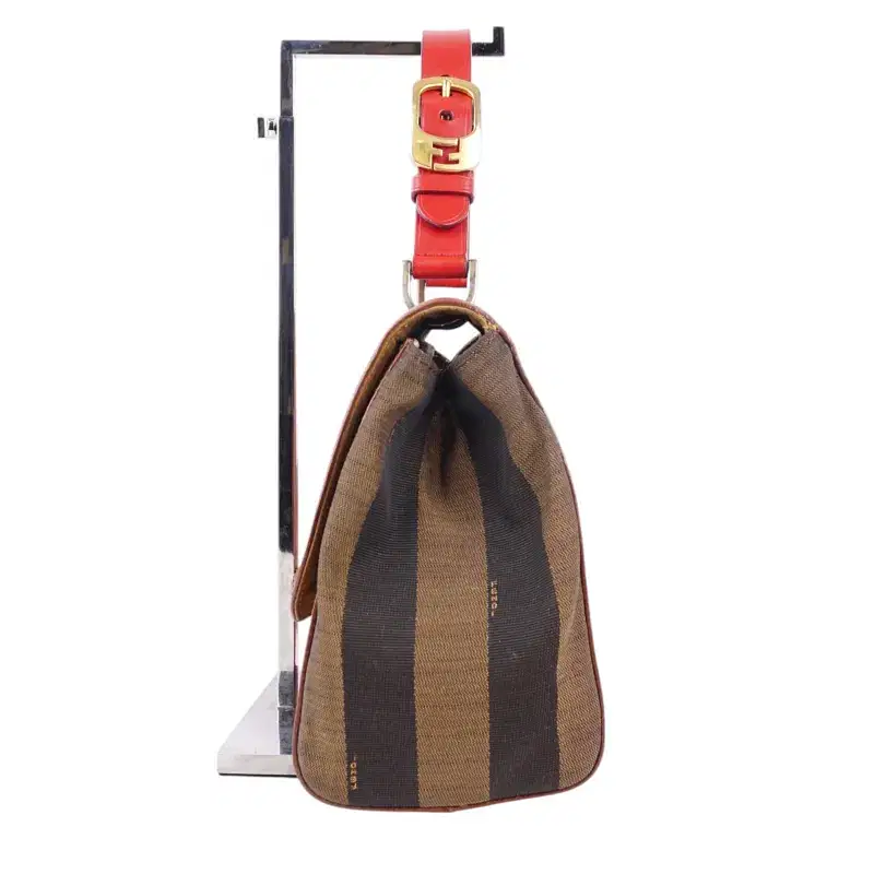 希少最高級FENDI★シルヴァーナ SILVANA クロコダイル　バッグ Fendi Black Crocodile Embossed Leather 3Jours Tote Bag