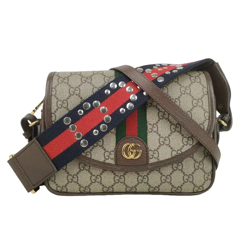 Gucci Beige/Brown GG Canvas Mini Ophidia Shoulder Bag Gucci Beige/Brown GG Canvas Mini Ophidia Shoulder Bag