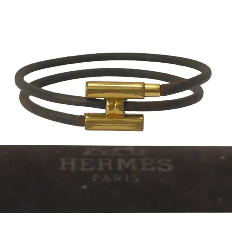 HERMES Leather Bracelet Gold トゥルニ トレッセ Tournis Tresse bracelet | Hermès USA