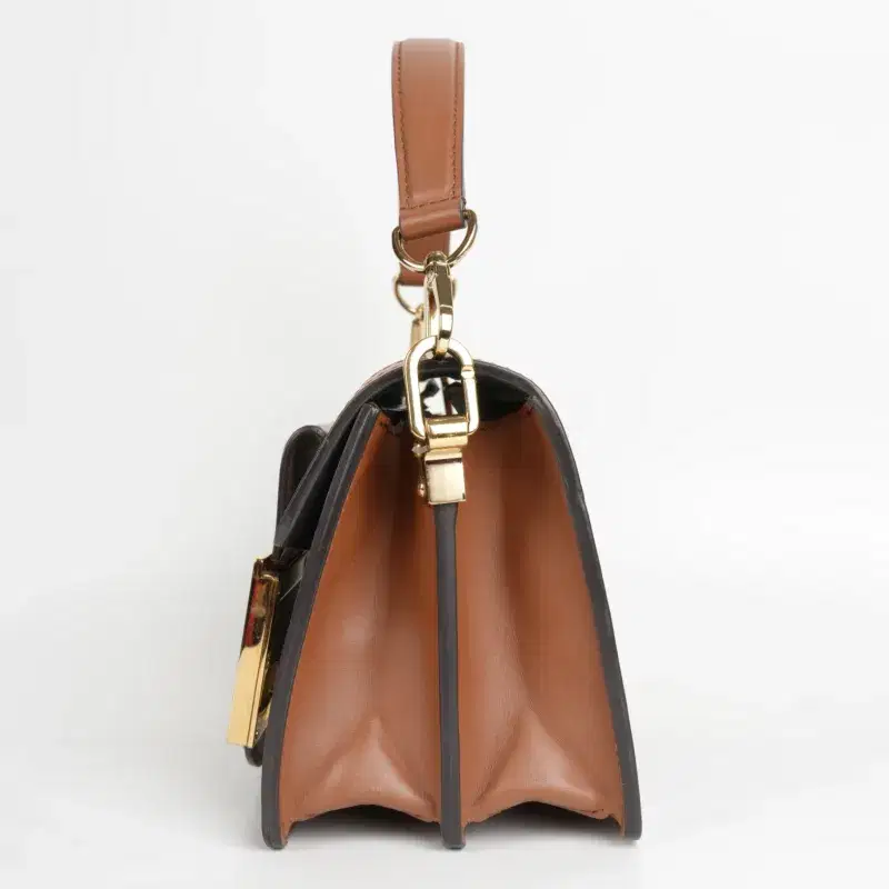 Louis Vuitton レザー バッグ Louis Vuitton Monogram Reverse Mini Dauphine Lock XL Satchel