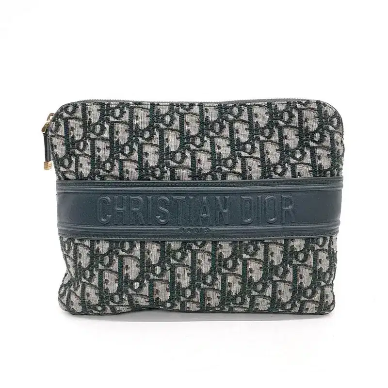 【関税&送料込】Dior D-Bobby Dior Oblique Cloche Dior Bobby Pouch with Chain Blue Dior Oblique Jacquard | DIOR